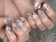 ダークハニー 原宿店(Dark Honey)/宝石ネイル/付け放題