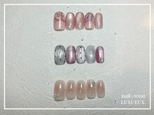 ネイルアンドアイラッシュ ルクソー ホテル日航福岡店(Nail&Eyelash LUXUEUX.)/【定額デザイン¥9900】