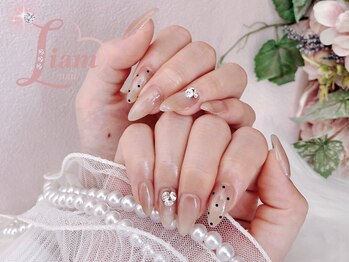 リアムネイル(Liam nail)の写真/【毎月新デザイン登場!】ノープランOK!最旬デザインをお届け♪モチの良さも◎