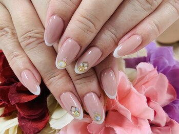 ダブルネイル(Double Nail)/【ほり】オフィスきれいめネイル