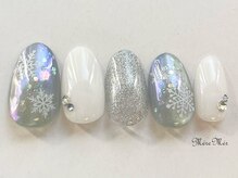 パラジェル認定サロン メールメール 池袋店(MereMer)/雪の結晶ネイル
