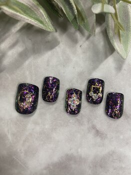 ネイルサロン ネイルクク 桑名駅前店(Nail KUKU)/3月フット8800