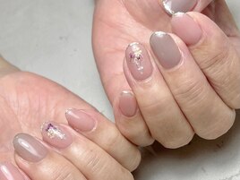花束ネイル　銀座フィルイン