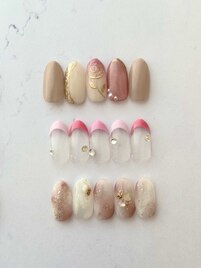 春のデザインネイル♪