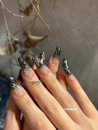 ブラックカラー×定額コース