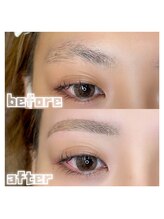 ビューステージ アイブロウサロン 徳島/自然な眉に仕上げます♪