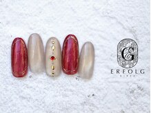 エアフォルクギンザ 横浜店(ERFOLG GINZA)/秋色大人ネイル