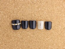 ネイルサロン ブランロール 白金店(Nail Salon Blanl'or)/FOOT　ネイビー♪