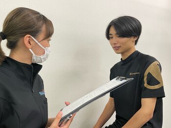 シンメトリー 上野店/お客様施術【上野/御徒町/小顔】