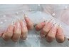【HAND】 選べる♪ワンカラーorラメグラ＋パーツ付け放題♪¥8990