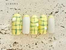 アウロラ 代々木上原(AURORA)/チェック　個性派アート　