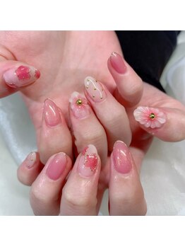 桜ネイルサロン/花ネイル
