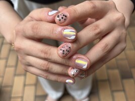 ちぐはぐネイル