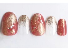 エヌスタイル(N-STYLE)/お正月ネイル