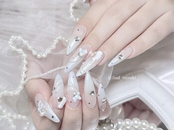 リンドネイル バイ モカ アンド ララ(Lind nail by moca and LaLa)/【mizuki】ワンホンネイル