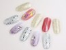 【ハンドジェル】華やかデザイン★定額デザインCコース　￥9020