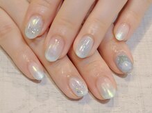 ラルネイル 大宮(Lull. nail)/＊オーロラブルー＊ローズ＊