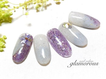 ネイルグラマラス 西新井店/《パラジェル》上品シンプル