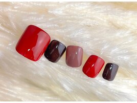 バレンタイン風ワンカラー