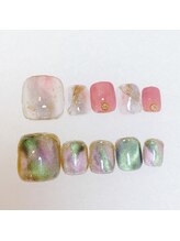 ネイル アンド アイラッシュ ヨンマルニ(Nail&eyelash 402)/☆フットデザインコース☆