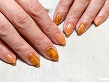 プルメリア(Plumeria)/【ハンド】クリア×べっこう