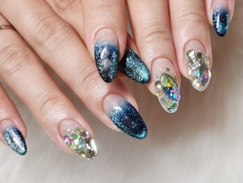 ネイルアンドリラクゼーション マーブル(MARBLE)/つけ放題¥7700