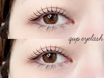 クプアイラッシュ 新宿店(qup eyelash)の写真/【束感まつげパーマ★】上向きまつ毛でビューラーいらず＊上下まつげパーマ・メーテルロッドも◎