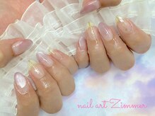 ネイルアート ジマー/クリアニュアンスコース