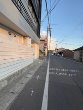 ソア(soa.)/店内入り口順路2