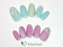 エリクサーネイル 渋谷(Elixir Nail)/定額bカジュアル/クーポン使用