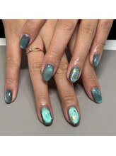 ザ バーム 船橋店(THE BALM)/マグネットネイル/グリーン