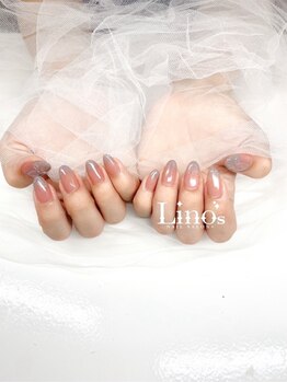 リノズネイルサロンプラス(Lino's Nail Salon +)/グラデーション×リボンアート☆
