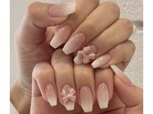 美爪育成サロンROU'E 【3/5 NEW OPEN(予定)】 の雰囲気(大人気ベイビーブーマーパーツ+ラメ付き)