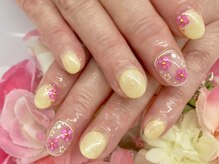 ディーネイル 京橋(D-nail)/立和名/人気！ホロはなネイル***