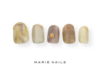 マリー ネイルズ いわきラトブ店(MARIE NAILS)/定額7,700円税込ニュアンス0505d