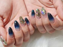 ネイルアンドリラクゼーション マーブル(MARBLE)/つけ放題¥7700