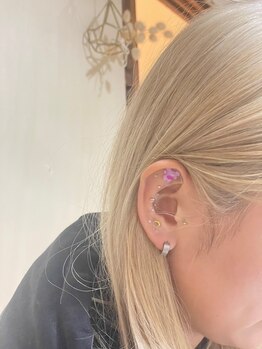 サロン デ リブレ 岡山駅前店(salon de Libre)/パーツも豊富☆耳ツボジュエリー