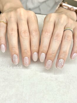 ル ソレイユ(Le soleil)/ドットネイル byあやか