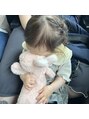 ガネーシャのうたた寝 私の癒しです(姪っ子)