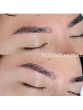 ロミーアイラッシュ(ROMMY.eyelash)/メンズ眉スタイリング