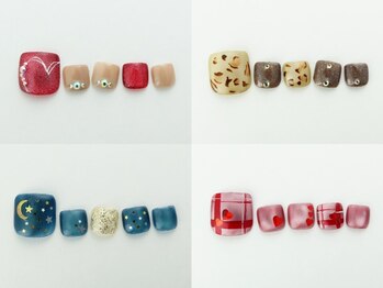 スターガーデン 小竹向原店の写真/足の指先から美しく♪季節問わずフットネイルを楽しみましょう!ハンド&フット同時施術可能◎