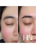 プロに任せるメンズ眉ケア　新HBL体験《ハリウッドブロウリフト》　¥5,000