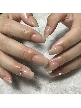 スキンカラーネイル