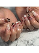 アネラ(ANELA)/バレンタインネイル