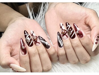 アミネイル 中野(Ami Nail)/ワンホンガーリーネイル