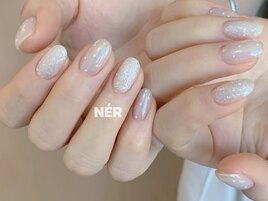 フラッシュオーロラドットネイル