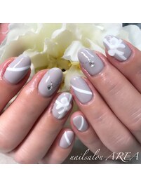 プレゼントラッピングネイル