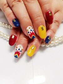 カラフルネイル