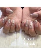 エーネイル エーラッシュ(A-NAIL A-LASH)/定額ハンドネイル【倉敷】