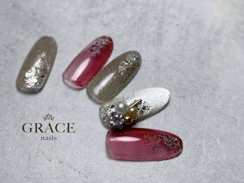 グレース ネイルズ(GRACE nails)/ボルドー